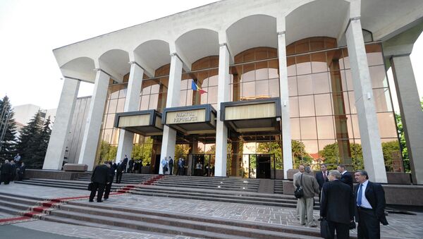Здание парламента Молдавии. Архивное фото