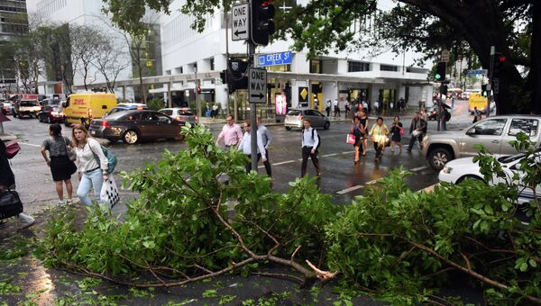Последствия шторма в австралийском Брисбене