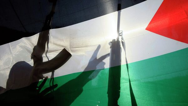 Флаг Палестины. Архивное фото