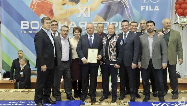 Международный турнир по вольной борьбе на призы главы Нефтеюганского района ХМАО Владимира Семёнова