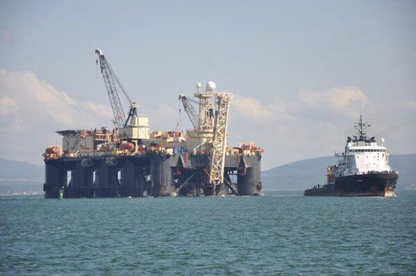 Castoro Sei готовится к трубоукладочным работам на морском участке газопровода Южный поток в порту Бургас