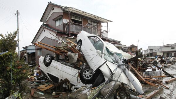 Последствия землетрясения в Японии. Архивное фото