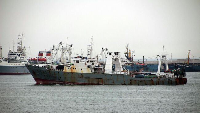 Корейское рыболовное судно Орион-501