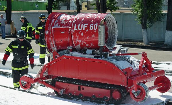 Мобильная установка пожаротушения LUF-60