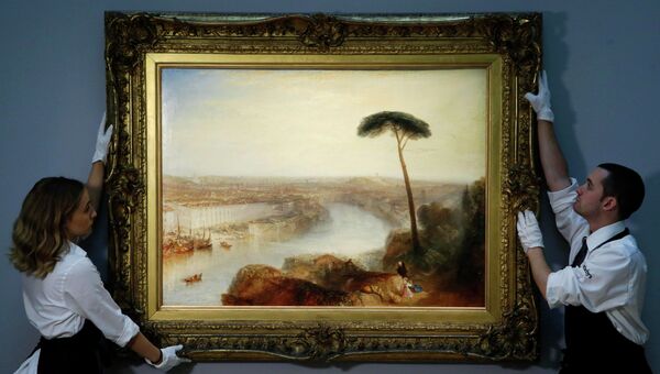 Картина британского художника Уильяма Тернера Вид на Рим с холма Авентин