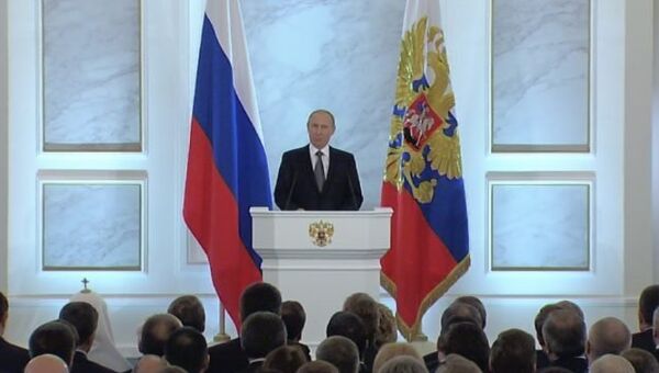 Послание Путина Федеральному собранию: Украина, санкции, рубль и налоги