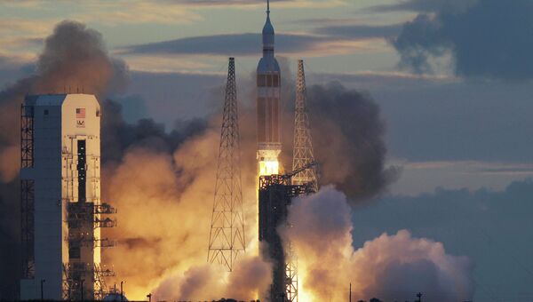 Запуск космического корабля Orion. Архивное фото