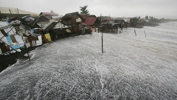 Последствия тайфуна на Филлипинах. Архивное фото