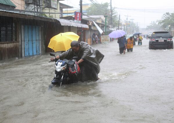 Последствия тайфуна на Филлипинах