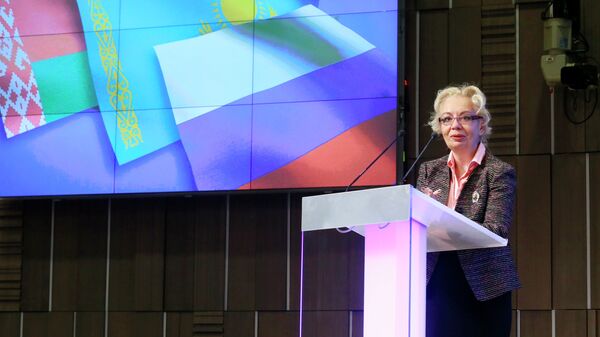 Министр по основным направлениям интеграции и макроэкономике ЕАЭС Татьяна Валовая. Архивное фото