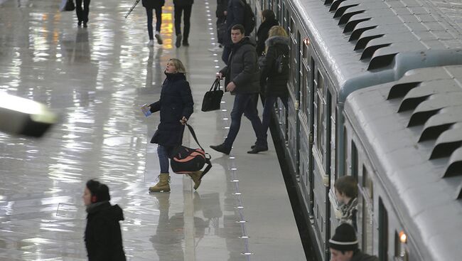 Станция Московского метрополитена. Архивное фото