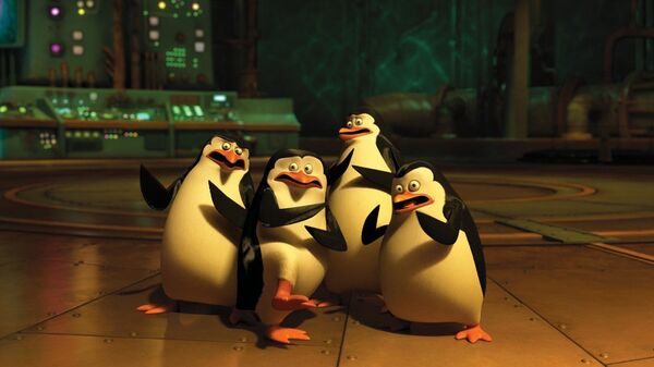 Кадр из мультфильма Пингвины Мадагаскара