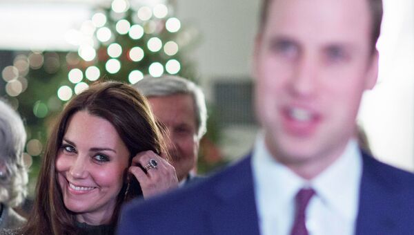 Герцогиня Кембриджская Кейт и принц Уильям во время визита в США
