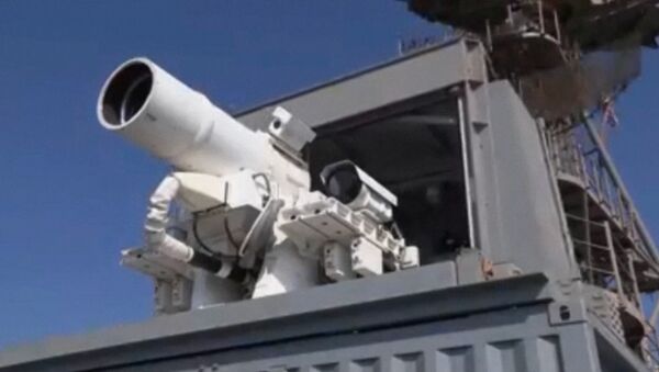 Лазерная пушка ВМС США сбила беспилотник на испытаниях в Персидском заливе