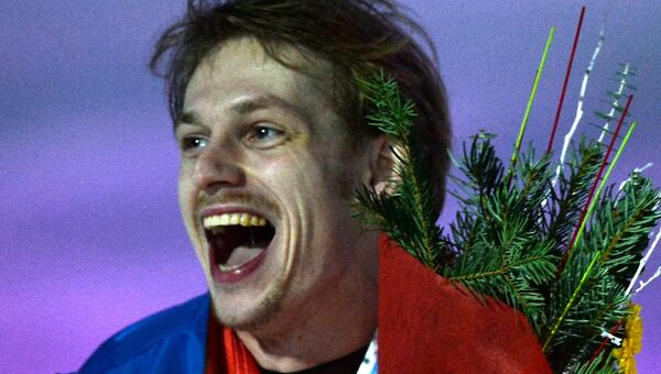 Россиянин Сергей Воронов, завоевавший бронзовую медаль в мужском одиночном катании. Архивное фото