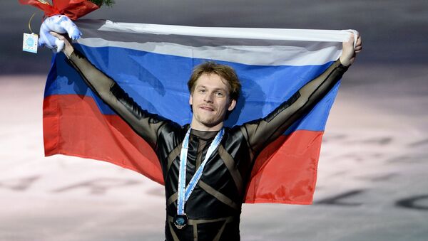 Сергей Воронов (Россия), завоевавший бронзовую медаль в произольной программе