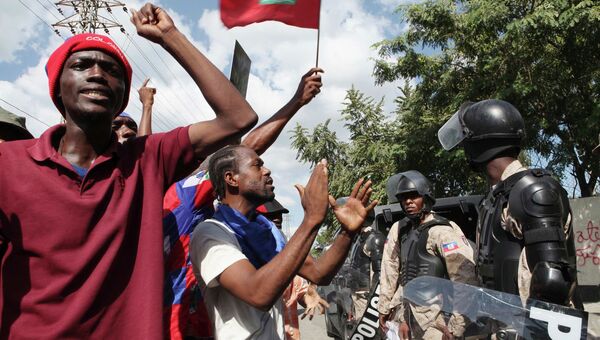 Протесты в Гаити