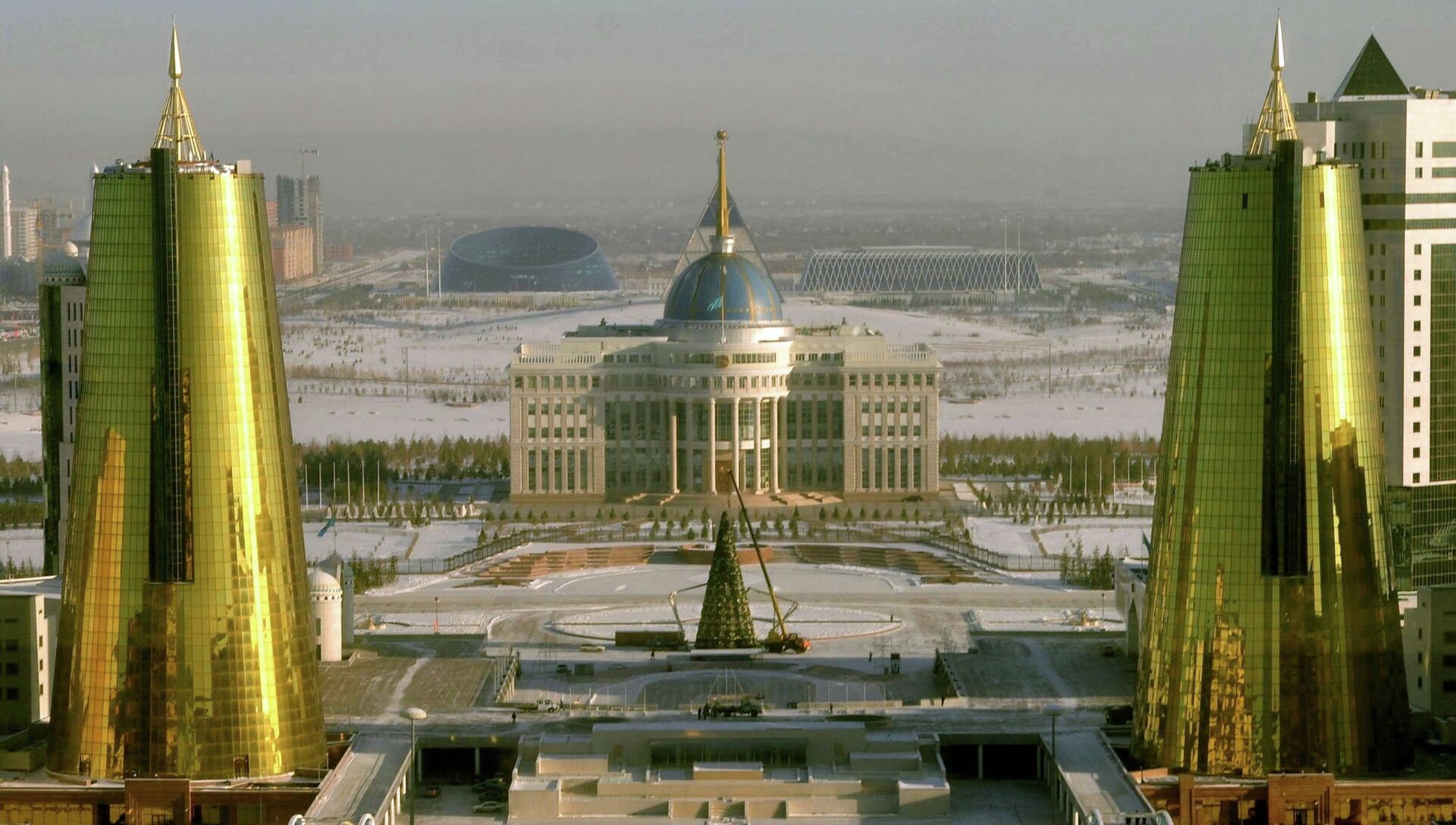 Вид на Астану, столицу Казахстана. Архив - РИА Новости, 1920, 16.12.2016