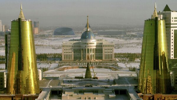 Вид на Астану, столицу Казахстана. Архивное фото