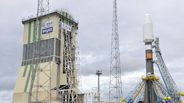 Союз-СТ-Б. Гвианский космический центр в Куру, Французская Гвиана. Архивное фото
