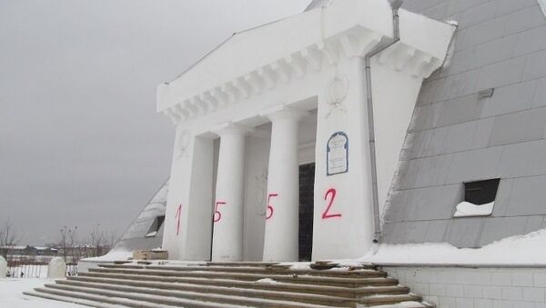Оскверненный православный храм-памятник Спаса Нерукотворного в Казани