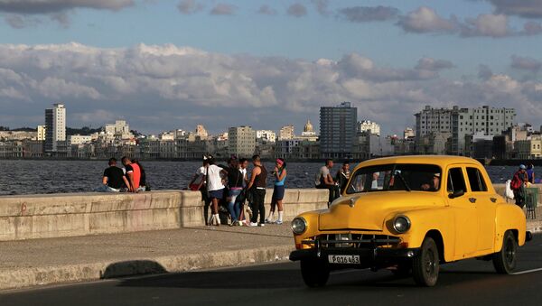 Молодежь города Гавана, Куба. 17 декабря 2014 год
