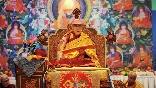 Далай-лама, учения для российских паломников в Дели, декабрь 2014