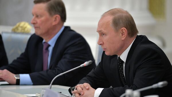 Владимир Путин провел встречу с представителями деловых кругов