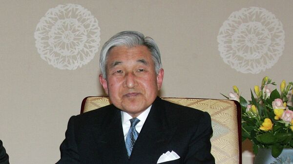 Почетный император Японии Акихито, архивное фото