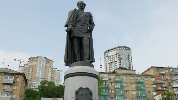 Памятник графу генерал-губернатору Восточной Сибири Николаю Николаевичу Муравьеву-Амурскому