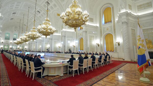 Заседание Государственного совета РФ, архивное фото