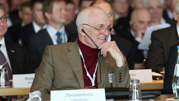Ректор Национального минерально-сырьевого университета Горный Владимир Литвиненко