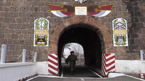 102-я российская военная база в Армении. Архивное фото