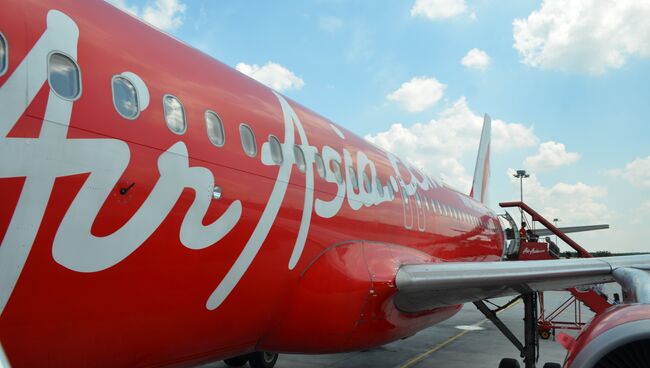 Самолет авиакомпании Air Asia