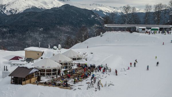 Открытие горнолыжного сезона на курорте Роза Хутор. Архивное фото