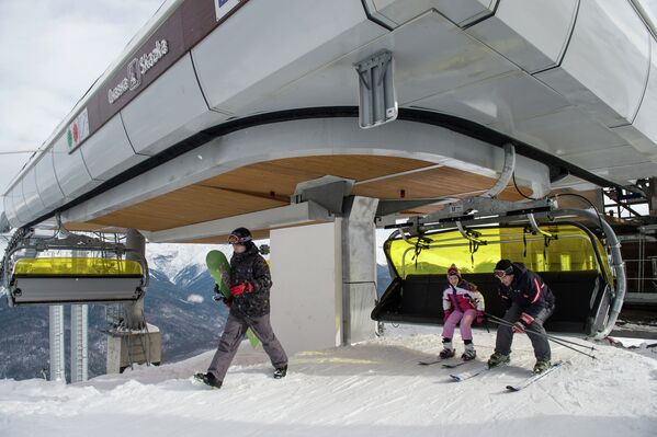 Открытие горнолыжного сезона на курорте Роза Хутор