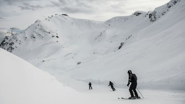 Открытие горнолыжного сезона на курорте Роза Хутор. Архивное фото