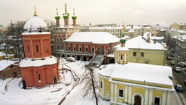 Высоко-Петровский монастырь, архивное фото