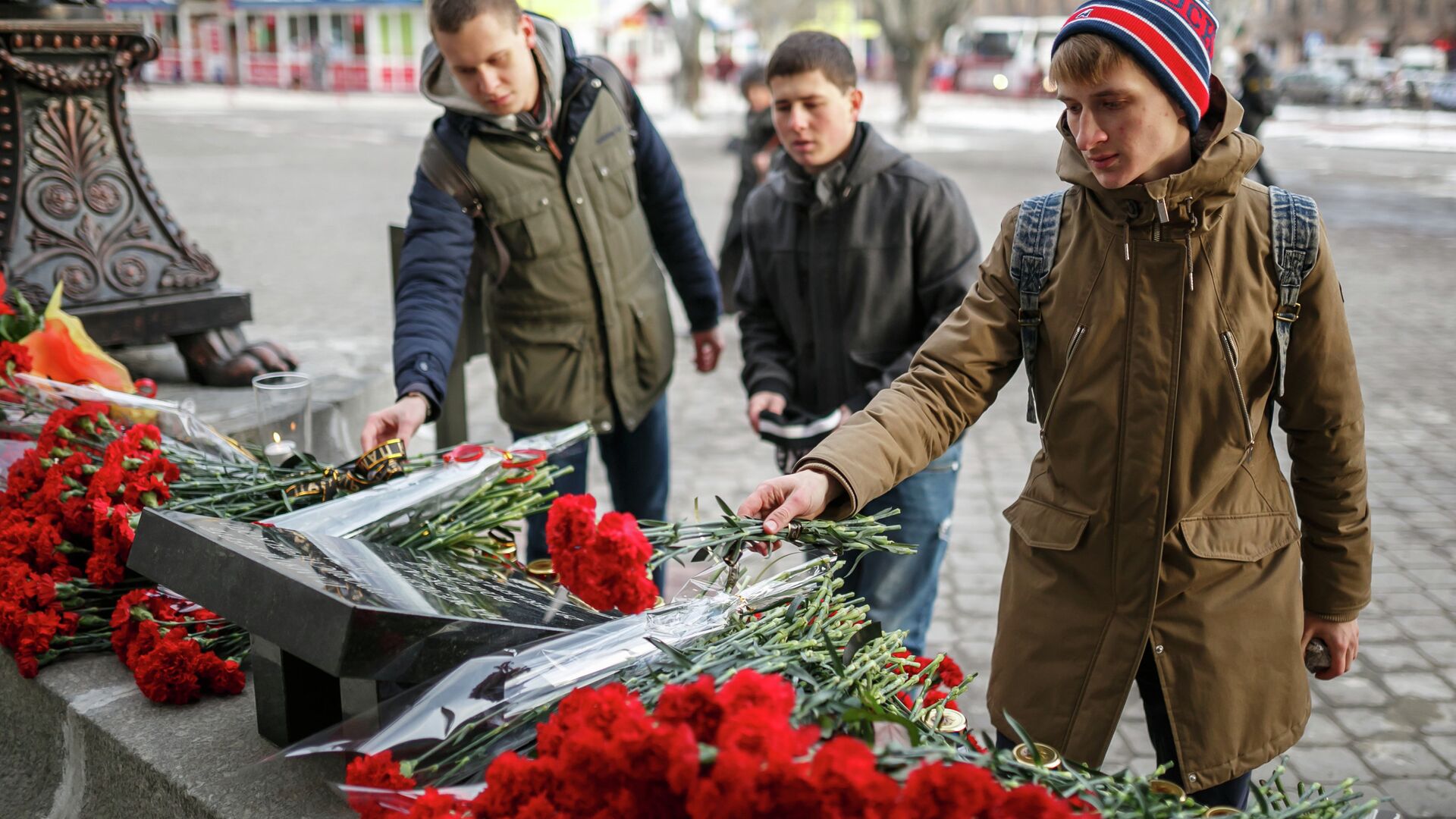 Траурные мероприятия в память о жертвах террористических актов - РИА Новости, 1920, 29.12.2018