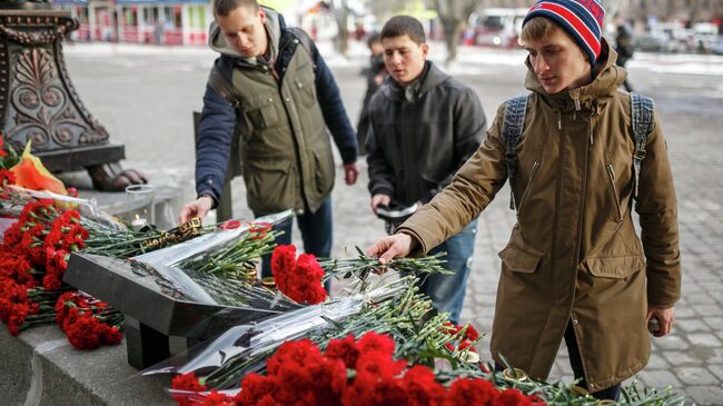 Траурные мероприятия в память о жертвах террористических актов