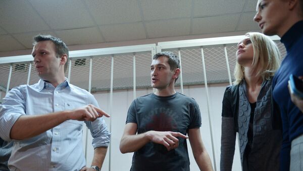 Оглашение приговора братьям Навальным в Замоскворецком суде. 30 декабря 2014