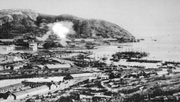 Вид Порт-Артура. 1904 год. Архивное фото