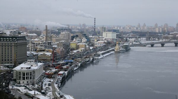 Вид Киева, архивное фото