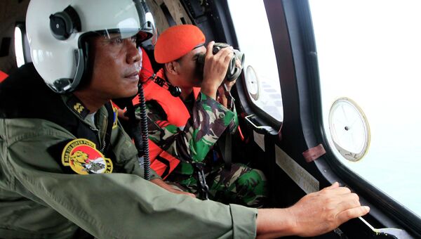 Операция по поиску упавшего самолета AirAsia