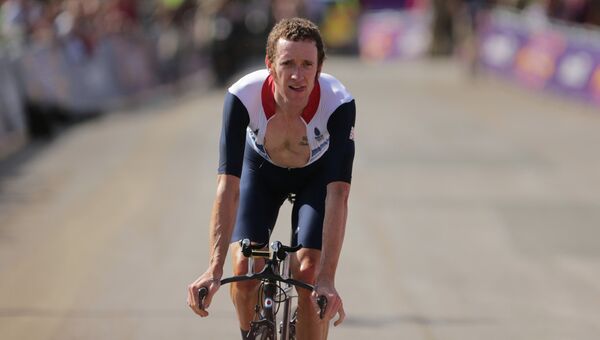 Британский велосипедист Брэдли Уиггинс. Архивное фото