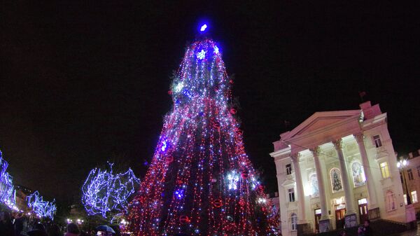 Главная городская елка в Севастополе