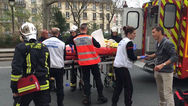 Один из раненых при стрельбе в офисе издания Charlie Hebdo