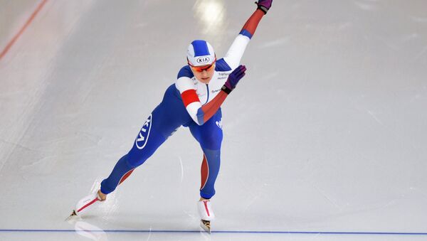 Российская конькобежка Наталья Воронина. Архивное фото