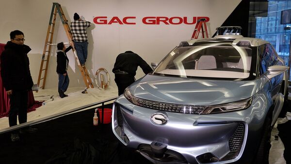Автомобиль китайской компании GAC Group. Архивное фото