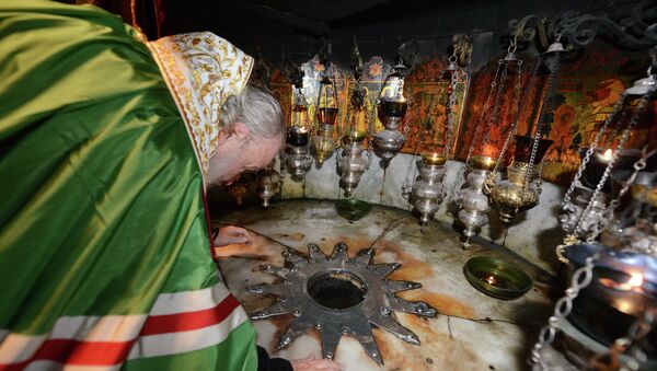 Визит патриарха Кирилла в Палестину